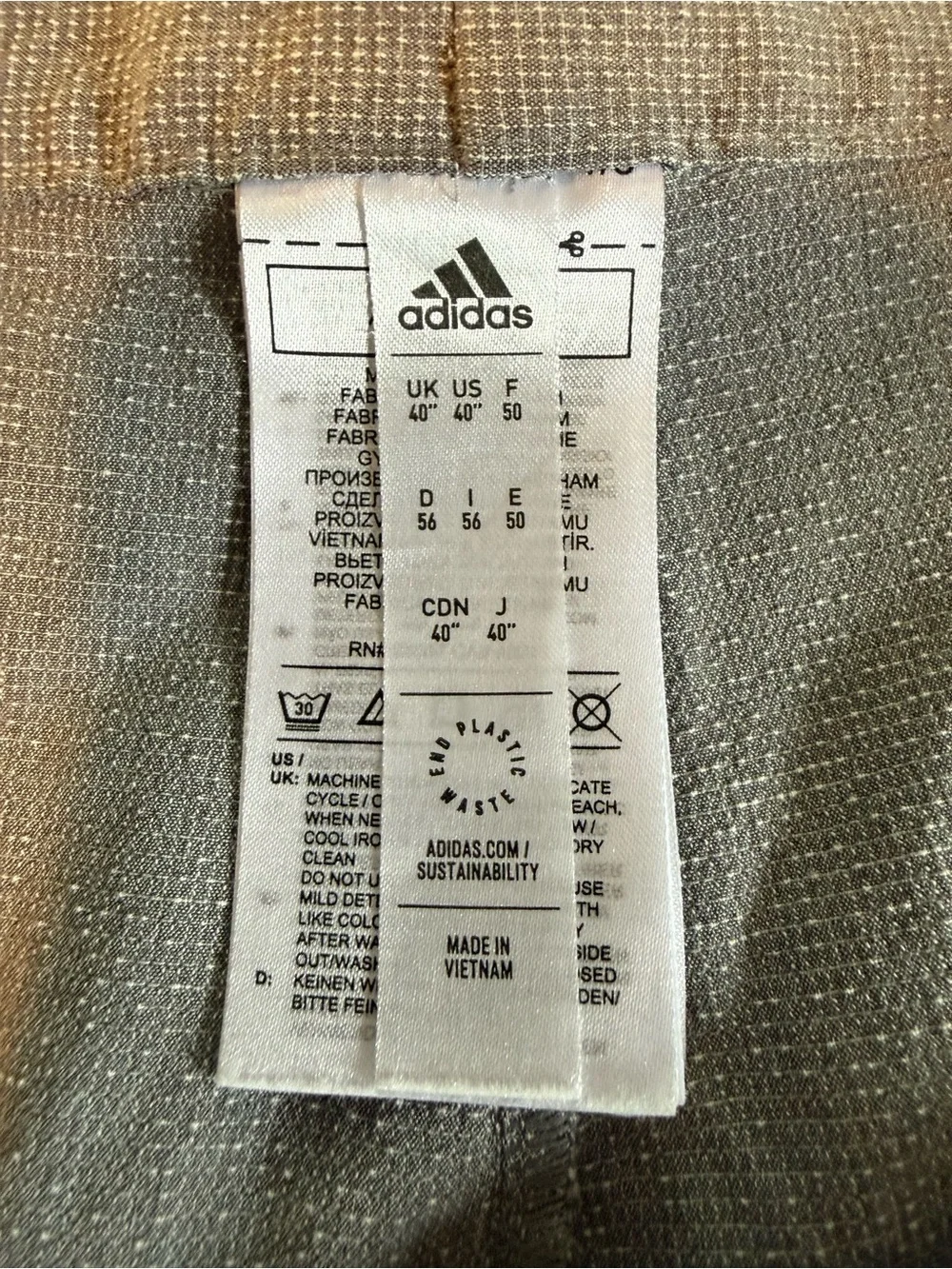 Adidas Performance Golf Quick Dry crosshatch shorts, size 40, bundle of 3.